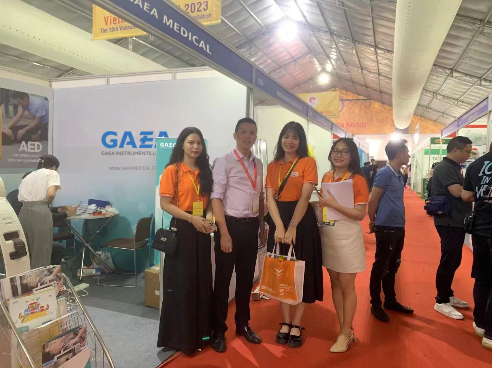 Gaea Participates in the Hanoi Medical Exhibition, Vietnam(图1)