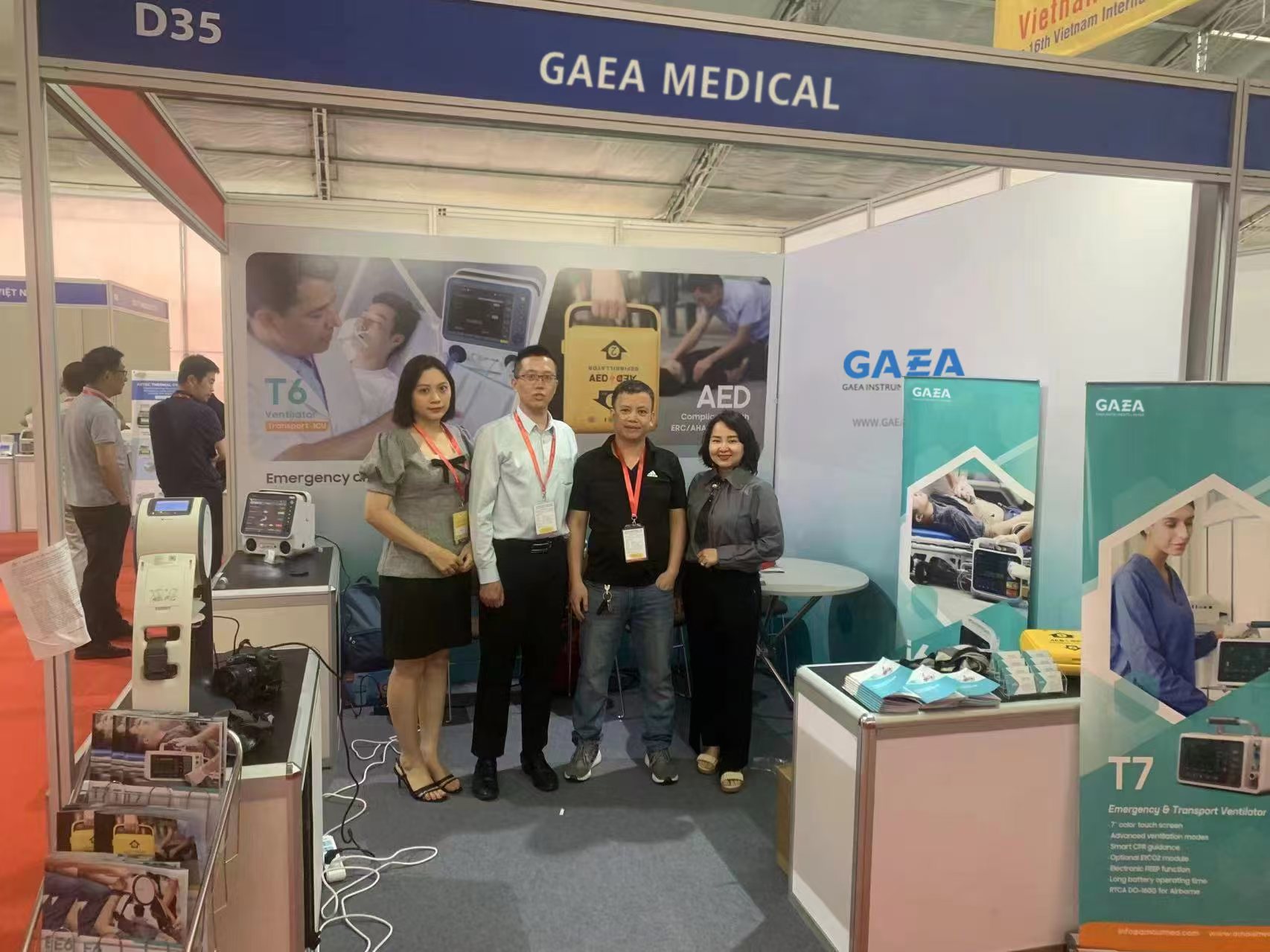 Gaea Participates in the Hanoi Medical Exhibition, Vietnam(图3)